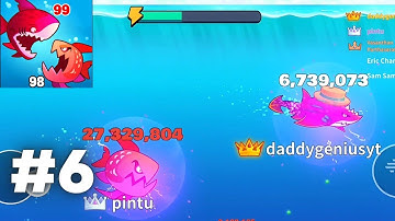 Eat Fish.io gameplay walkthrough Part 6 | three consecutive wins | #androidgameplay #iosgameplay