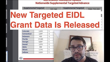 New Targeted EIDL Grant Data is Released