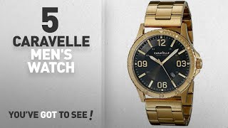 Top 10 Caravelle Men's Watch [2018]: Caravelle New York Men's 44B104 Analog Display Japanese Quartz