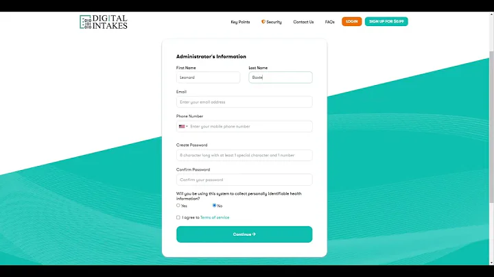 Digital Intakes Demo | How to Set Up & Send HIPAA-Compliant Forms