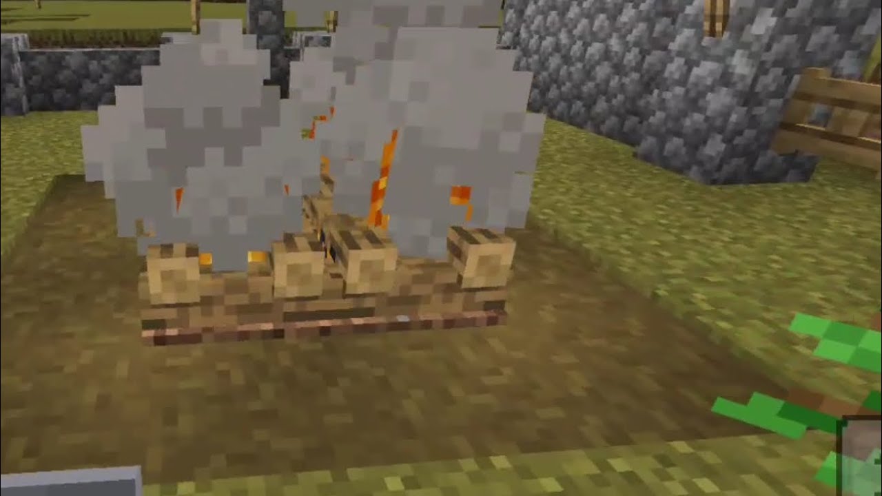 Fazendo o Acampamento extremamente básico[Vivendo sobre Blocos]-(Minecraft)