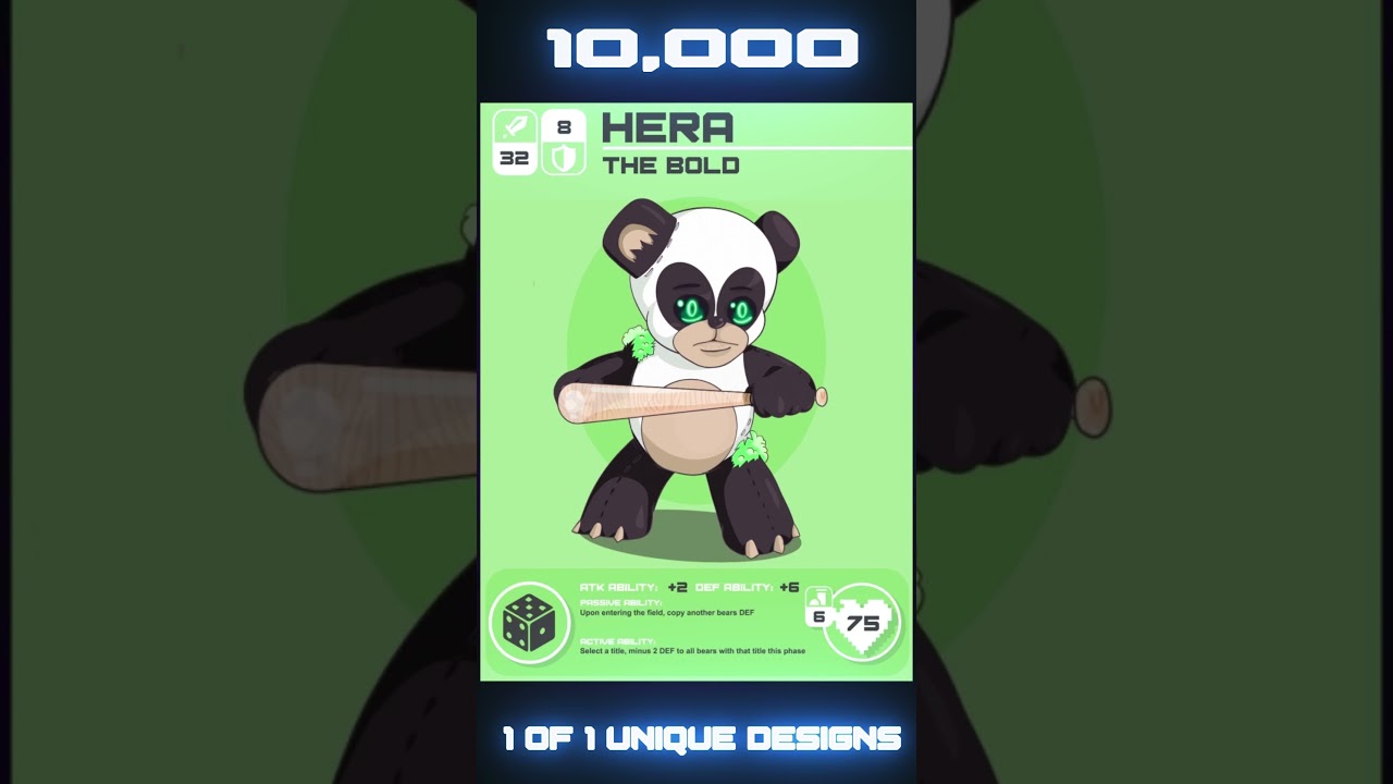 NFT trading card game - presale on now