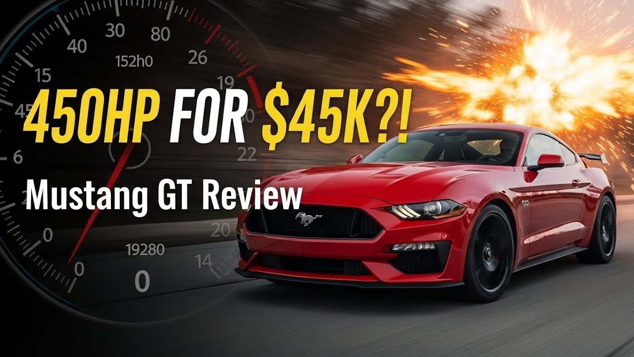 "2024 Ford Mustang GT Review - 450HP V8 for ONLY $45K?! (Honest Review)"