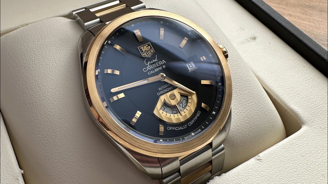 Живая легенда. Распаковка и обзор Tag Heuer Grand carrera с пробегом