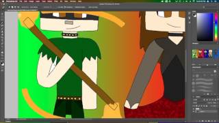 Speed Art - Dancing Stones (Minecraft: Dance Mode)