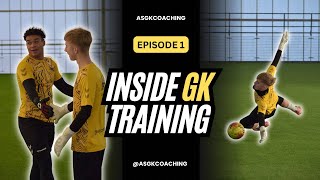 INSIDE TRAINING 2 TALENTED GOALKEEPERS EP1