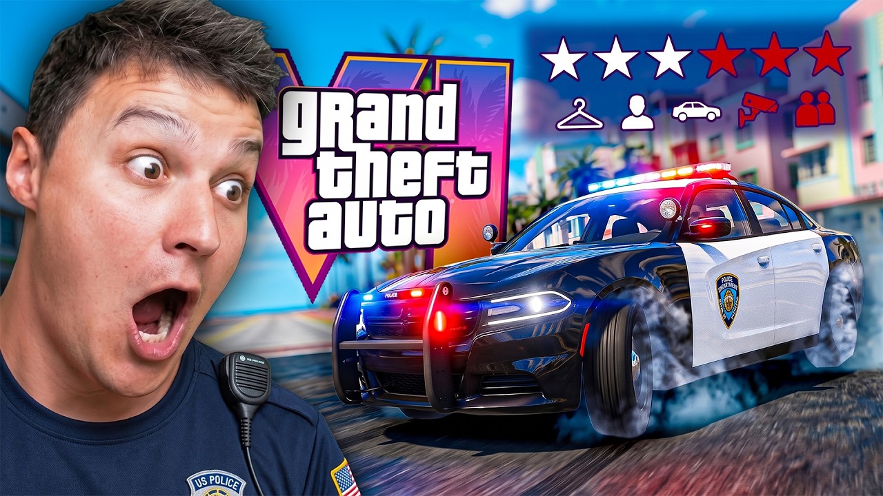 SONO la POLIZIA ma con le REGOLE di GTA 6! 🚔