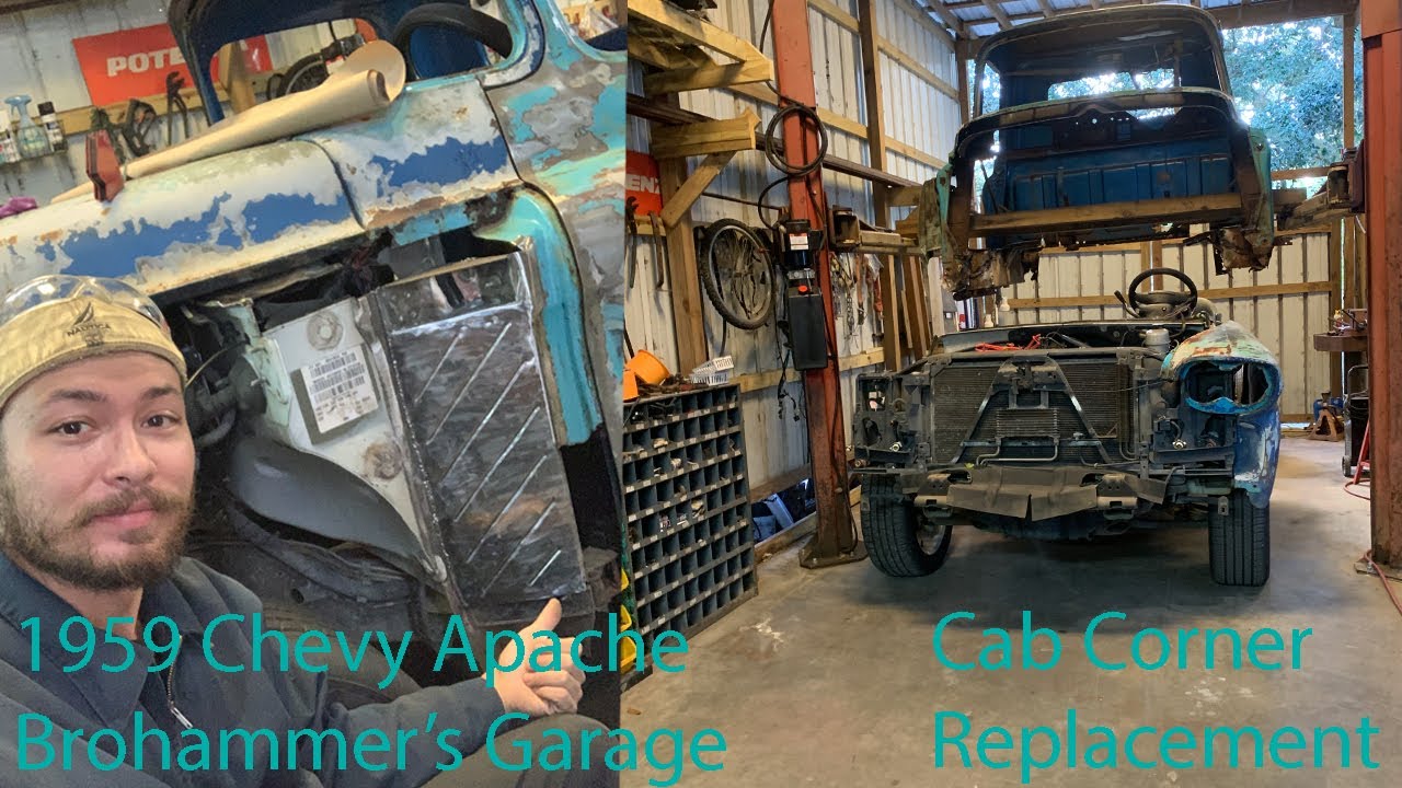 Cab Corner Replacement and Body Mount Build - 1959 Chevy Apache