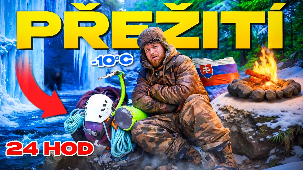 EXTRÉMNÍ PŘEŽITÍ V HORÁCH  - 24HOD! (Šlo mi o život..)