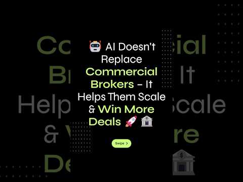 AI Doesn't Replace Commercial Brokers It Helps Them Scale & Win More Deals realtyaideals by Realty AI