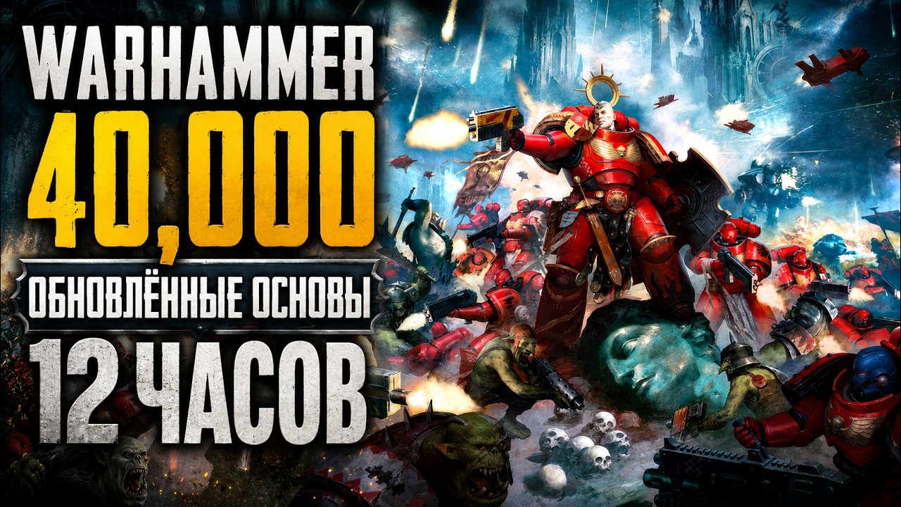 WARHAMMER 40 000 - ВСЁ, ЧТО НУЖНО ЗНАТЬ (основы вселенной, лор, история)