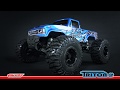 Team Corally - TRITON SP - 1/10 Monster Truck 2WD - RTR - Brushed power - Impression