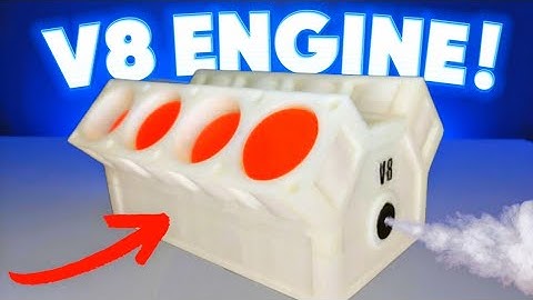 Can you 3d Print a V8 engine?
