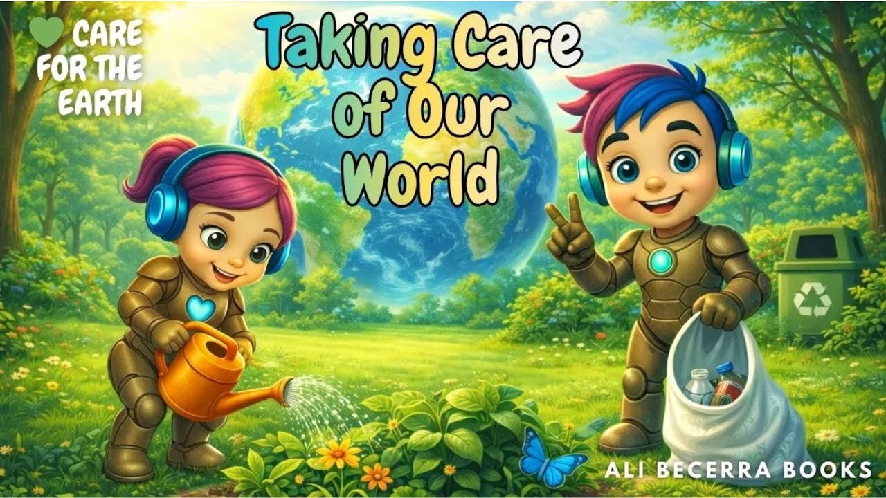 Taking Care of Our World 🌍   Learn How to Protect Nature   Educational Video for Kids