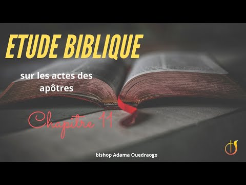 ETUDE BIBLIQUE sur