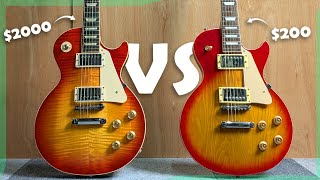 Cheap Copy vs Gibson Les Paul – Side-by-Side Tone & Build Comparison