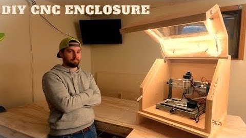 I Built an Enclosure for My New CNC Machine - Noise Reduction for Indoor CNC