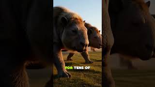 The Diprotodon Australia’s Rhino-Sized Giant Wombat.. #extinction #historic #wildlife