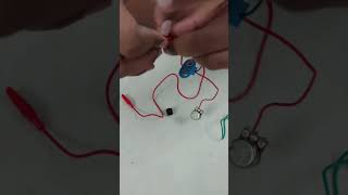 Buzzing circuit #ElectronicsProject #ScienceExperiment #DIYCircuit #SimpleCircuit #StudentProject