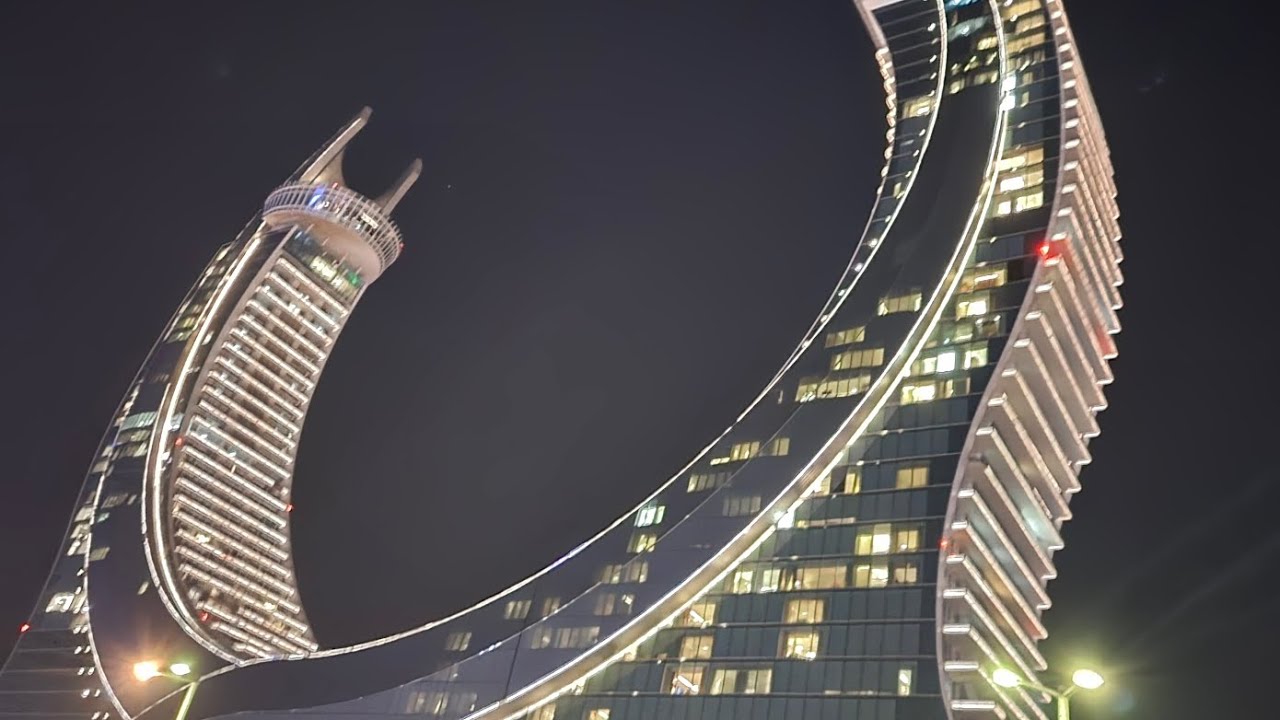 Moon Building 🌙 in Qatar one and only Part 3