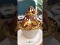 The Viral Sensation: Dubai Chocolate Mochi Shaved Ice #japanesefood
