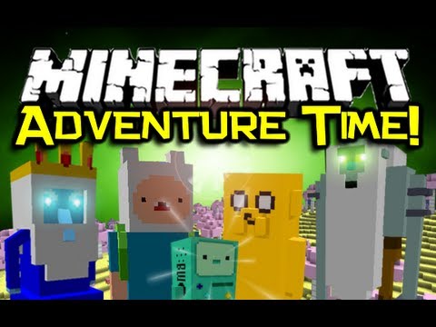 Minecraft ADVENTURE TIME MOD Spotlight! - Visit The Land Of Ooo ...