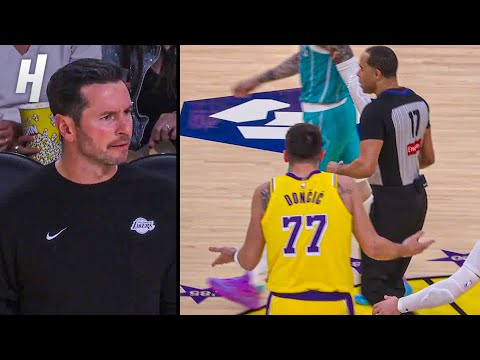 Luka Doncic Hit With a TECH 😬 After Arguing No Call 🗣️