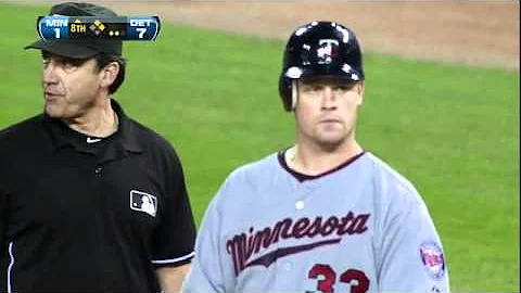 2011/08/16 Morneau's RBI single