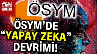 Ösym Yapay Zeka İle Soru Üretecek 