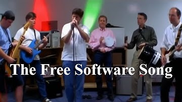 The Free Software Song - The GNU Stallmans - 1080p Upscale (21:9)