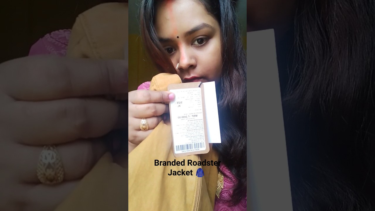 branded roadster men jacket 🧥