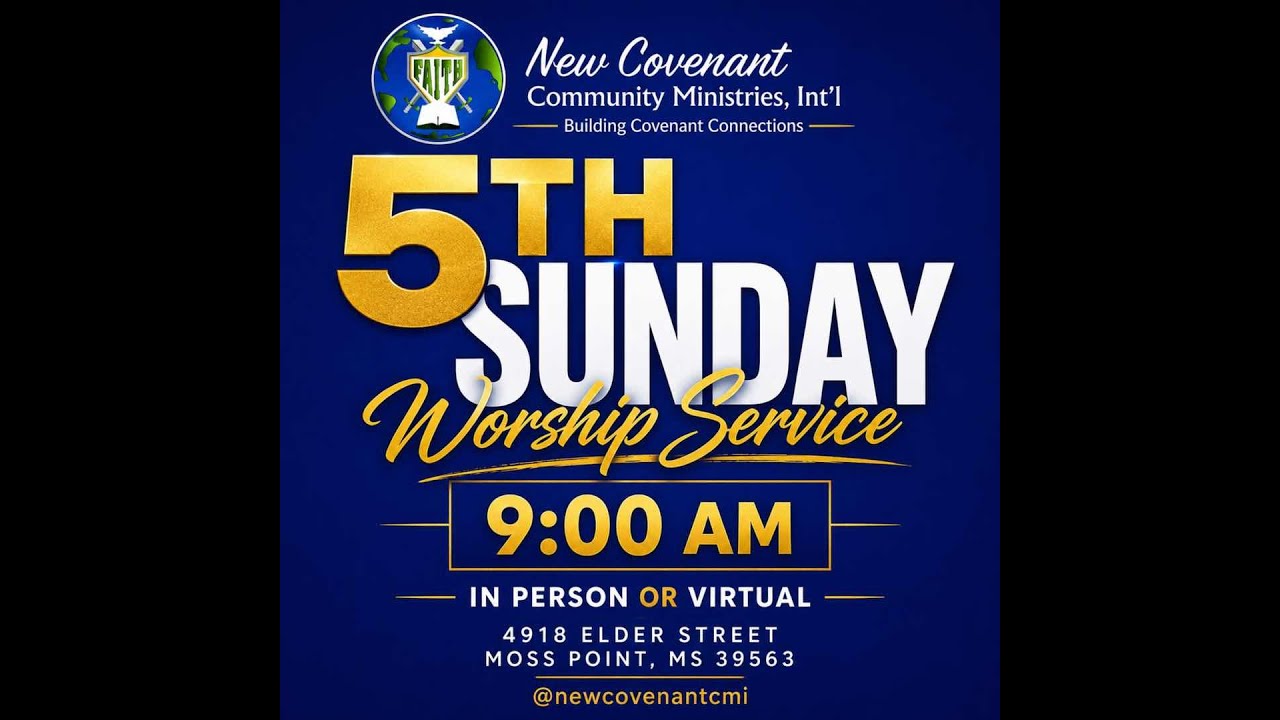 NCCMI WORSHIP SERVICE | 5.31.2026 | Pastor Jerry Thompson