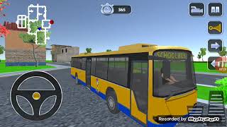 سيارات اطفال لعبة باص اطفال العاب سيارات للأطفال school bus