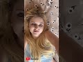 CONTINUATION OF THE BEAUTIFUL AND SEXY GIRL LIVE STREAMING WHILE LUNGING CASUALLY ON HER BED 