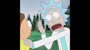 Rick and Morty in Minecraft