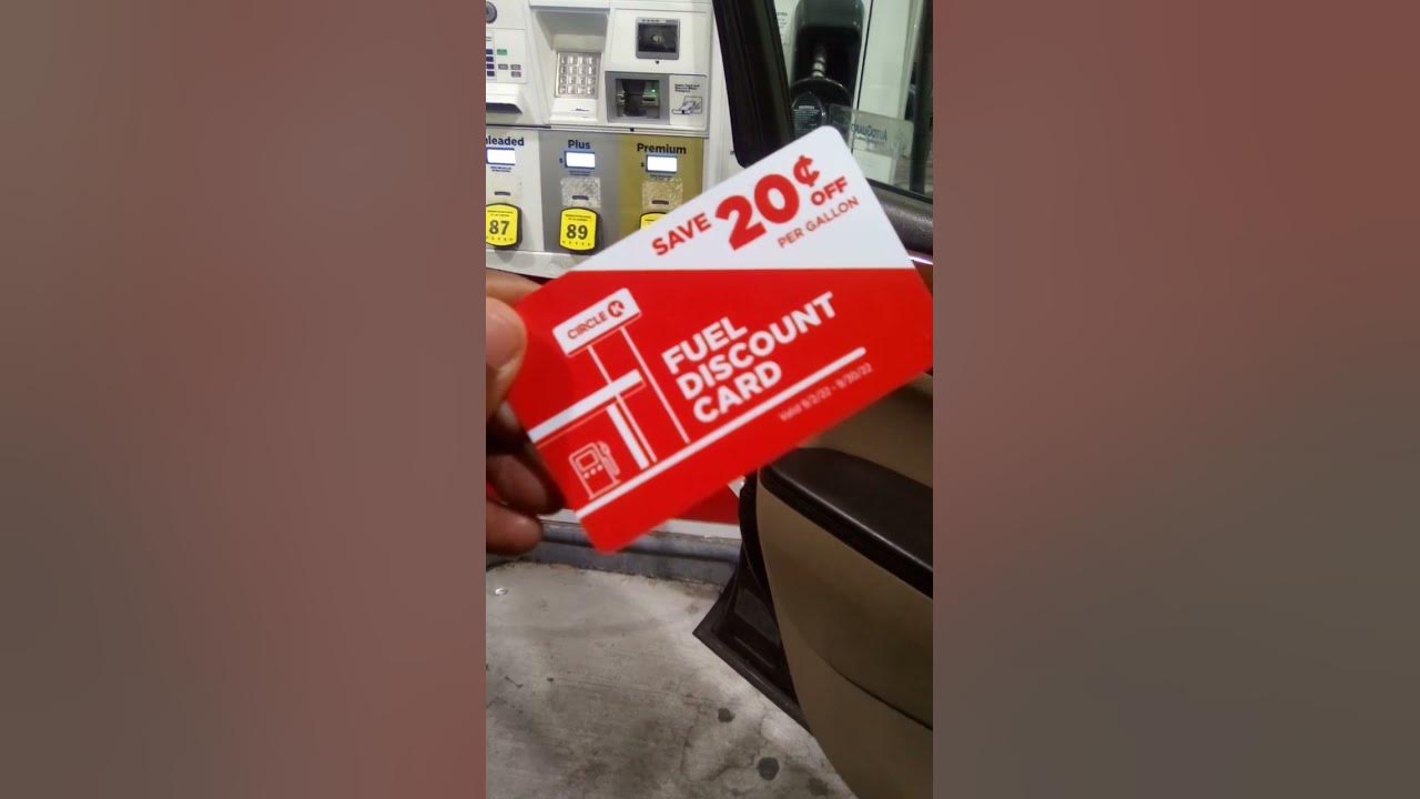 Circle K Gas Discount card good til 9/30 YouTube