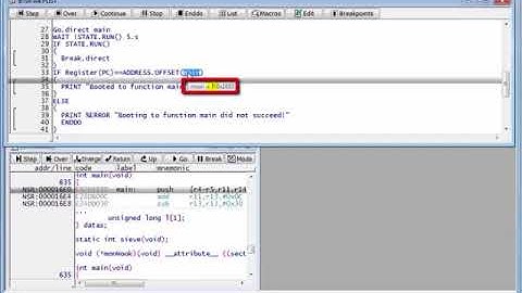 [TRACE32] Conditional Execution in PRACTICE
