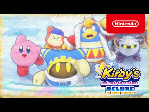 Kirby's Return To Dream Land Deluxe Flies To Switch Next February