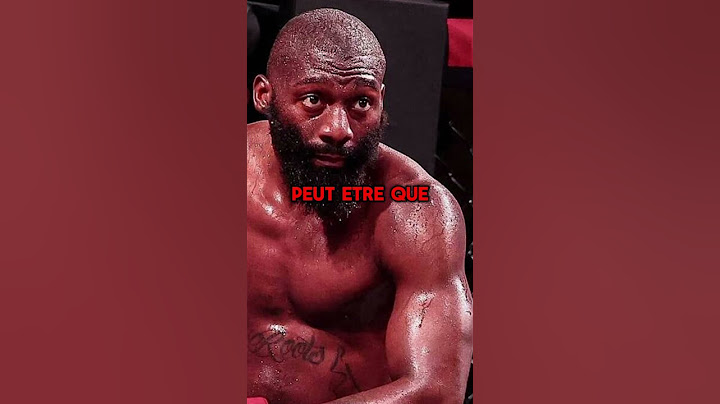 GregMMA sur l'écharde de Cedric Doumbe  #cedricdoumbe #gregmma #mmafr