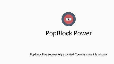 PopBlock+, a.k.a. PopBlock Plus adware removal instructions.