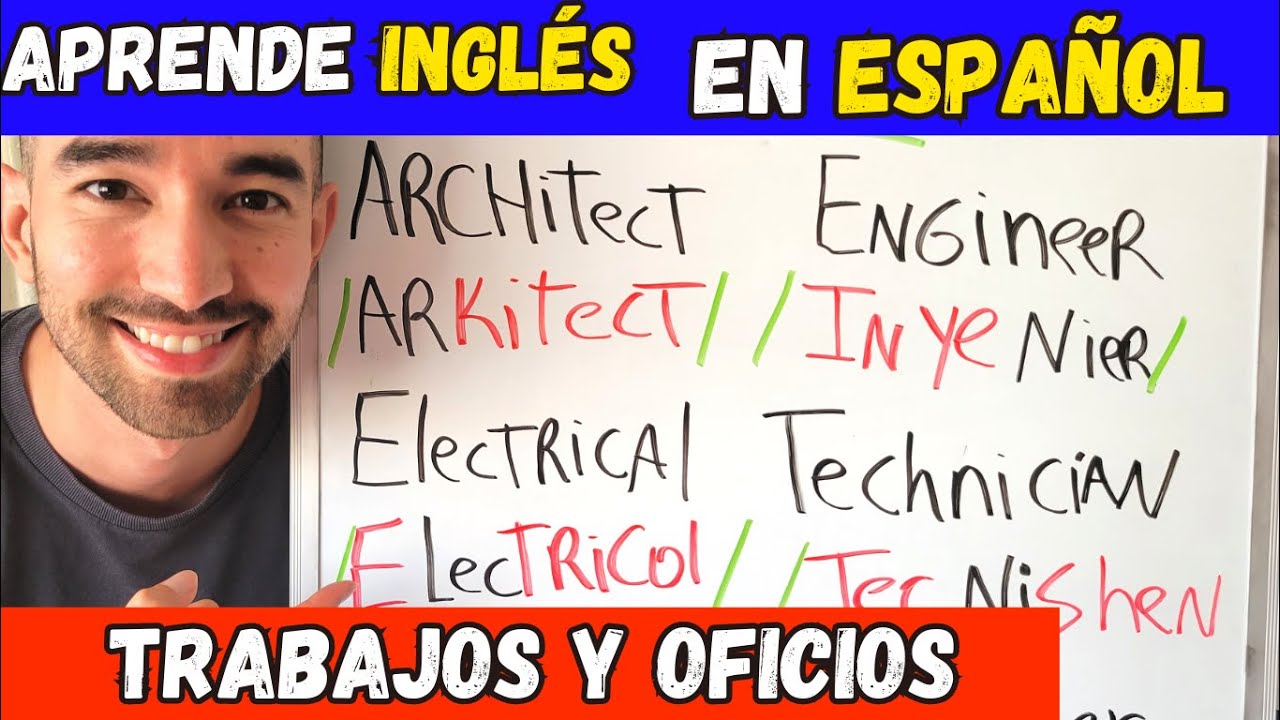 Pronunciando TRABAJOS Y OFICIOS Básicos de CONSTRUCCIÓN en Inglés