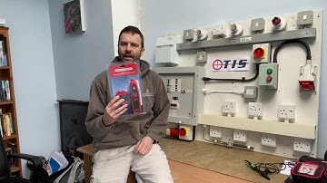 Test Instrument Solutions (TIS) video 2 - The TIS 870 plug in socket tester/circuit finder with NCV