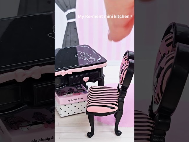 My favorite set KUROMI 😱  #asmr #miniature #asmrsounds