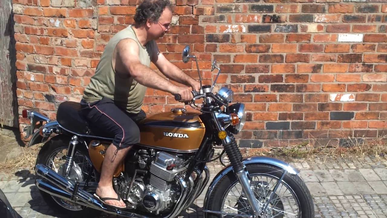 HONDA  CB750K2 1975   FIRST TEST DRIVE