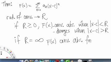 Power Series   Overview pt 1 | Single Variable Calculus for Sci & Eng | Griti