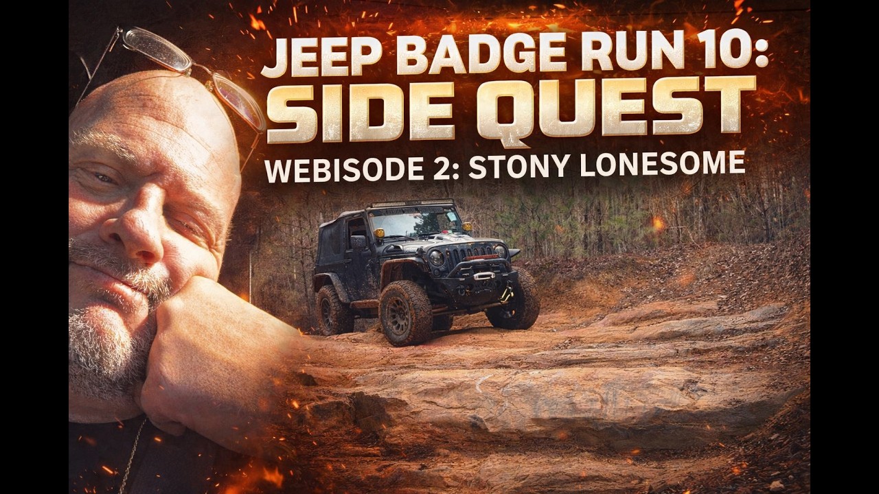 Off-Roading In America: Jeep Badge Run 10 (Webisode 2 Stony Lonesome)