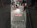 STEEL GRILL MAKING WORK | | स्टील ग्रिल कैसे बनाये | | #steelwork #steelgrill #fabrication #shorts