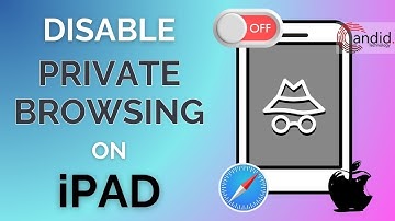 How to turn off private browsing on iPad?