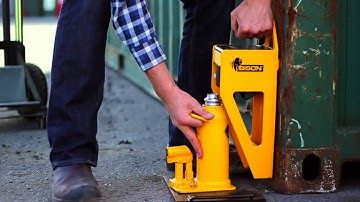 Portable Scales for Weighing Shipping Containers