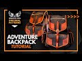 How to make leather Adventure Backpack